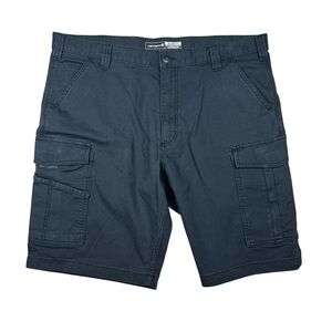 Carhartt Shorts Mens 40 Gray Workwear Casual‎ Cargo Relaxed Fit Cotton Stretch